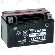  Аккумулятор сухозаряженный YUASA YTX7A-BS Р AGM 6Ah 105A 150/87/94