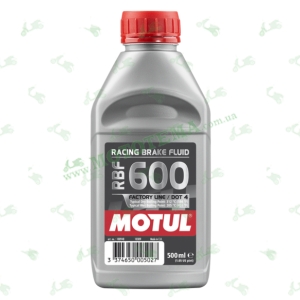 Тормозная жидкость MOTUL 600 RBF (Racing Brake Fluid) Factory Line 500мл 