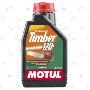 Масло для цепных пил Motul Timber 120 минеральное 1 литр