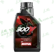 Масло Motul 300V 4T Factory Line 15W50 1 литр