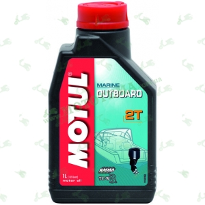 Моторное масло Motul Outboard 2T минеральное 1 литр