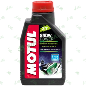Масло моторное полусинтетика Motul Snowpower 2T Technosynthese Ester 1 литр