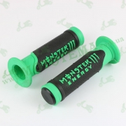 Ручка 0001 (пара)  Monster Energy (зеленый цвет) (CH)