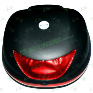 Кофр для мотоцикла (багажник) (420*360*290мм) FXW HF-997 Черный мат