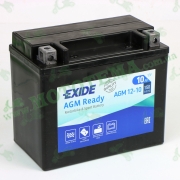 Аккумулятор залитый и заряженный EXIDE SLA12-10 AGM 10Ah 150A 150/87/130
