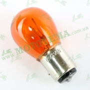 Лампа стопа (желтая) 12V 21/5 W цоколь 2 конт