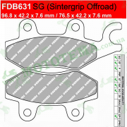 Колодки тормозные FERODO FDB631 SG (Sintergrip Offroad)