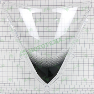 Ветровое стекло обтекателя, пластик Loncin VOGE 300RR GP300 341340073-0001