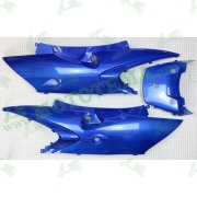 Пластик задний, боковые панели Zongshen (VIPER) F1, F50 "KOMATCU"